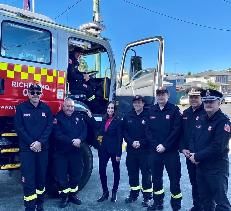 Richmond Fire Station takes delivery of new half-million dollar fire truck