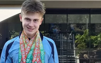 Ebenezer 11-year-old breaks NSW swim records, scoops multiple Gold medals