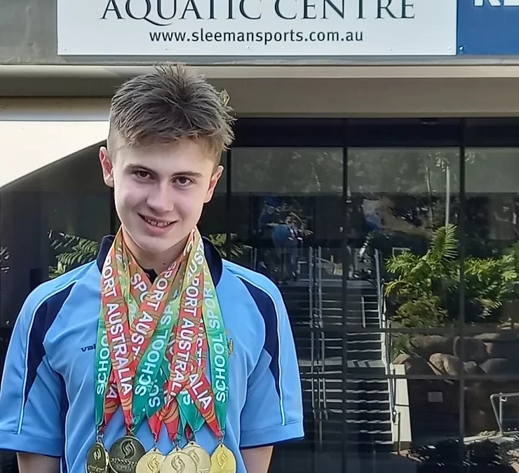 Ebenezer 11-year-old breaks NSW swim records, scoops multiple Gold medals