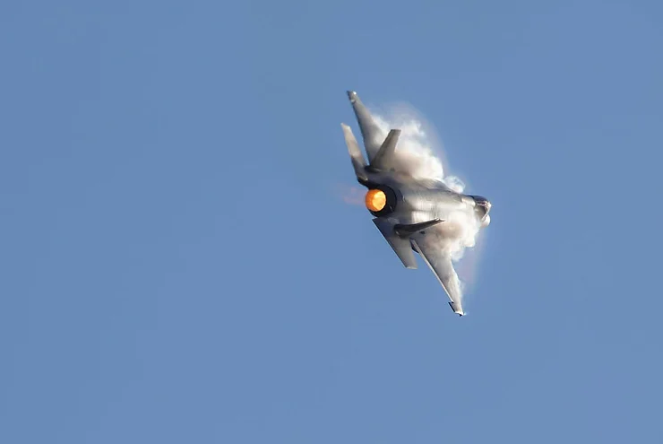 F35 Lightning fighter jets landing at RAAF Richmond tomorrow…