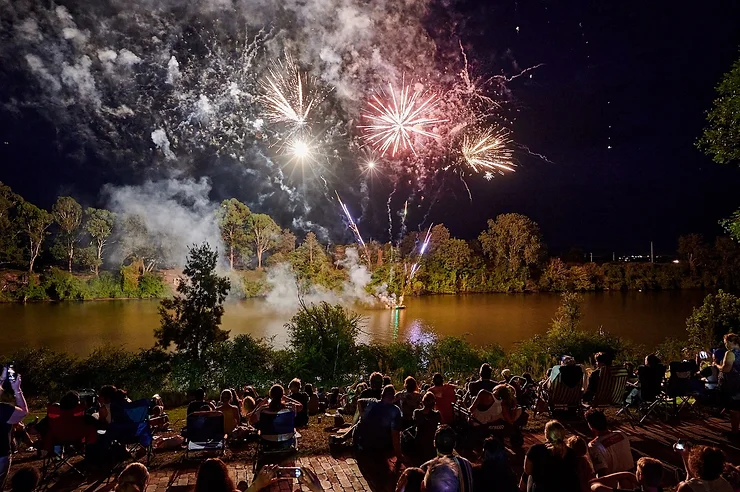 Australia Day on the Hawkesbury cut down in size – fireworks still on though