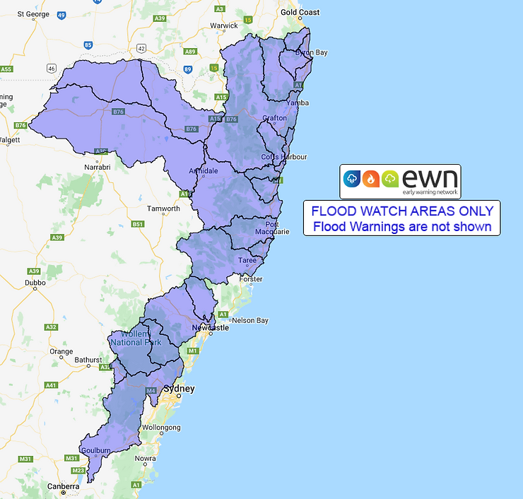 Flood Watch For Hawkesbury Nepean – Minor Flooding Possible Into Tues 