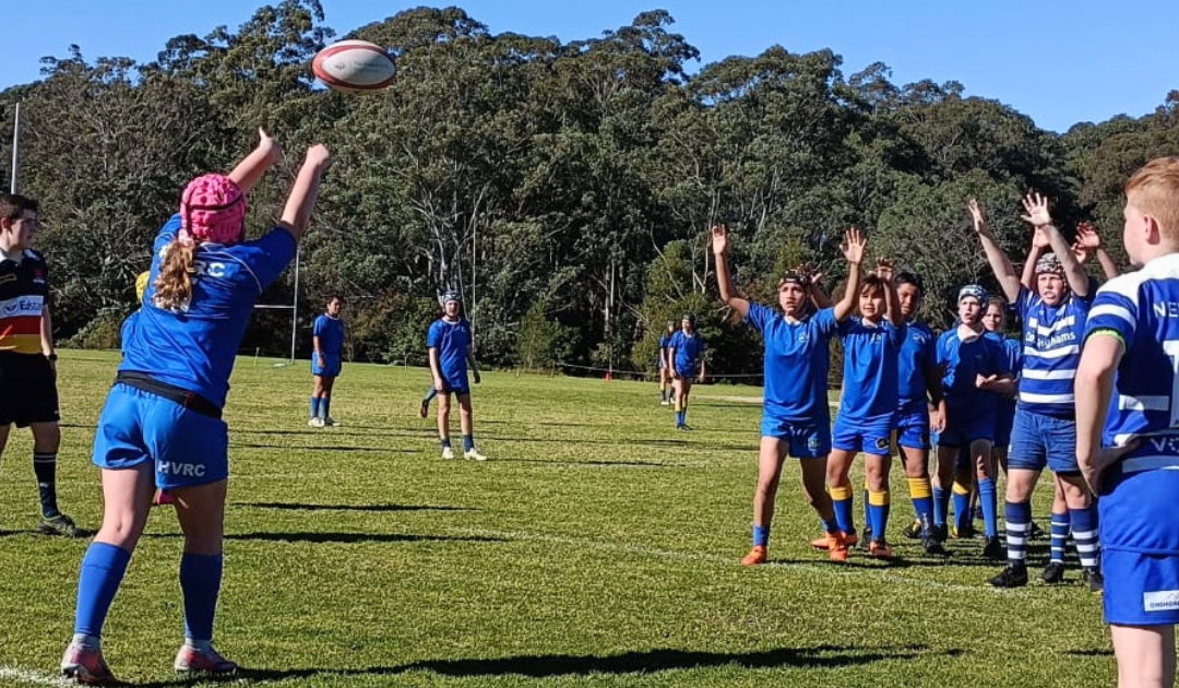 Hawkesbury Valley Rugby U12s thrilling victory over Newport Breakers