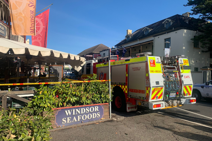 Blaze strikes Windsor Seafoods restaurant again