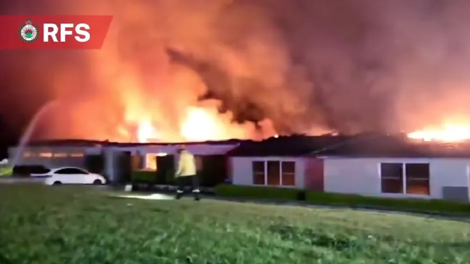 Inferno Destroys Glenorie Home Amid Possible Lightning Strike