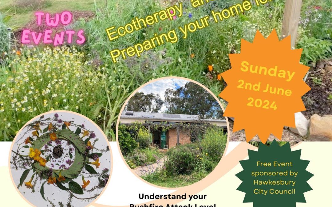 Free Community Event – Preparing your home for Bushfire & Ecotherapy