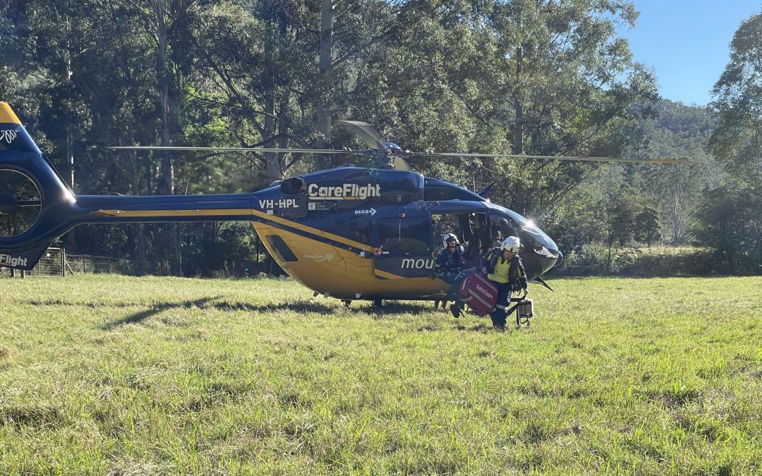 Man injured, airlifted to hospital – Wisemans Ferry