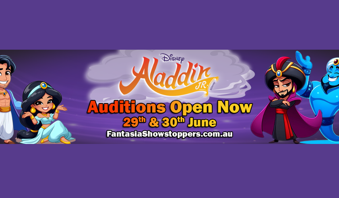 Aladdin JR: Auditions Now Open