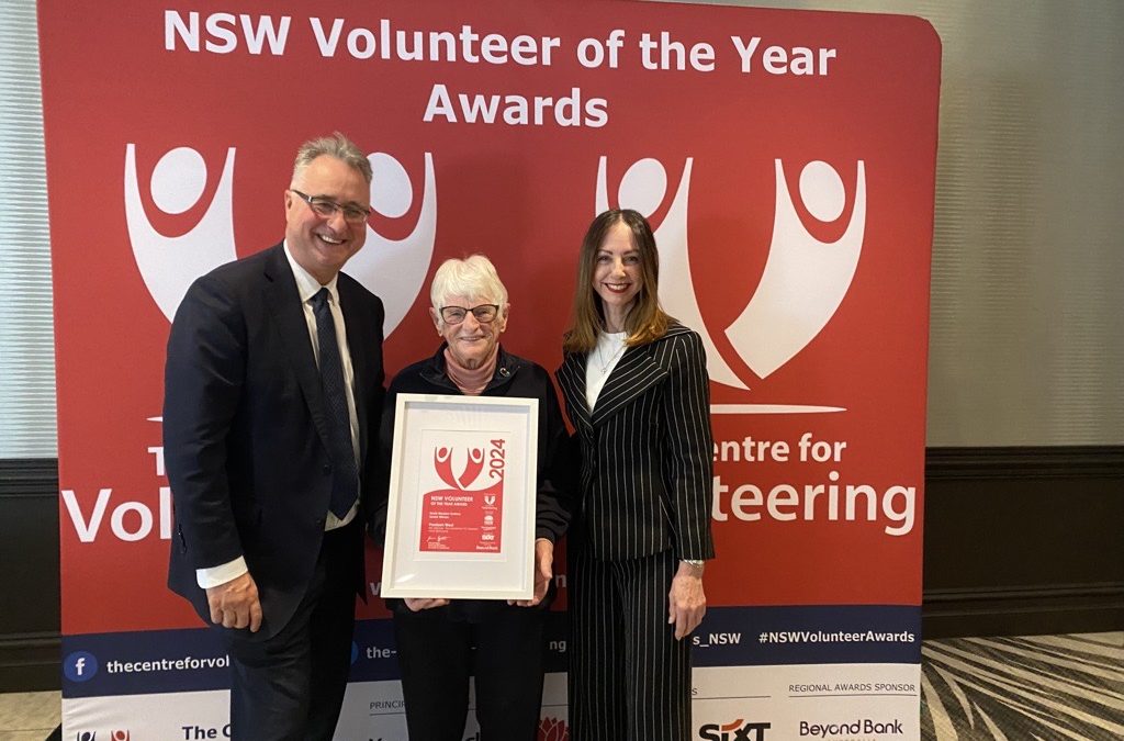 Hawkesbury Local Honoured as North Western Sydney Senior Volunteer of the Year