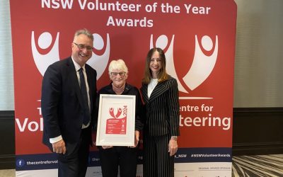 Hawkesbury Local Honoured as North Western Sydney Senior Volunteer of the Year